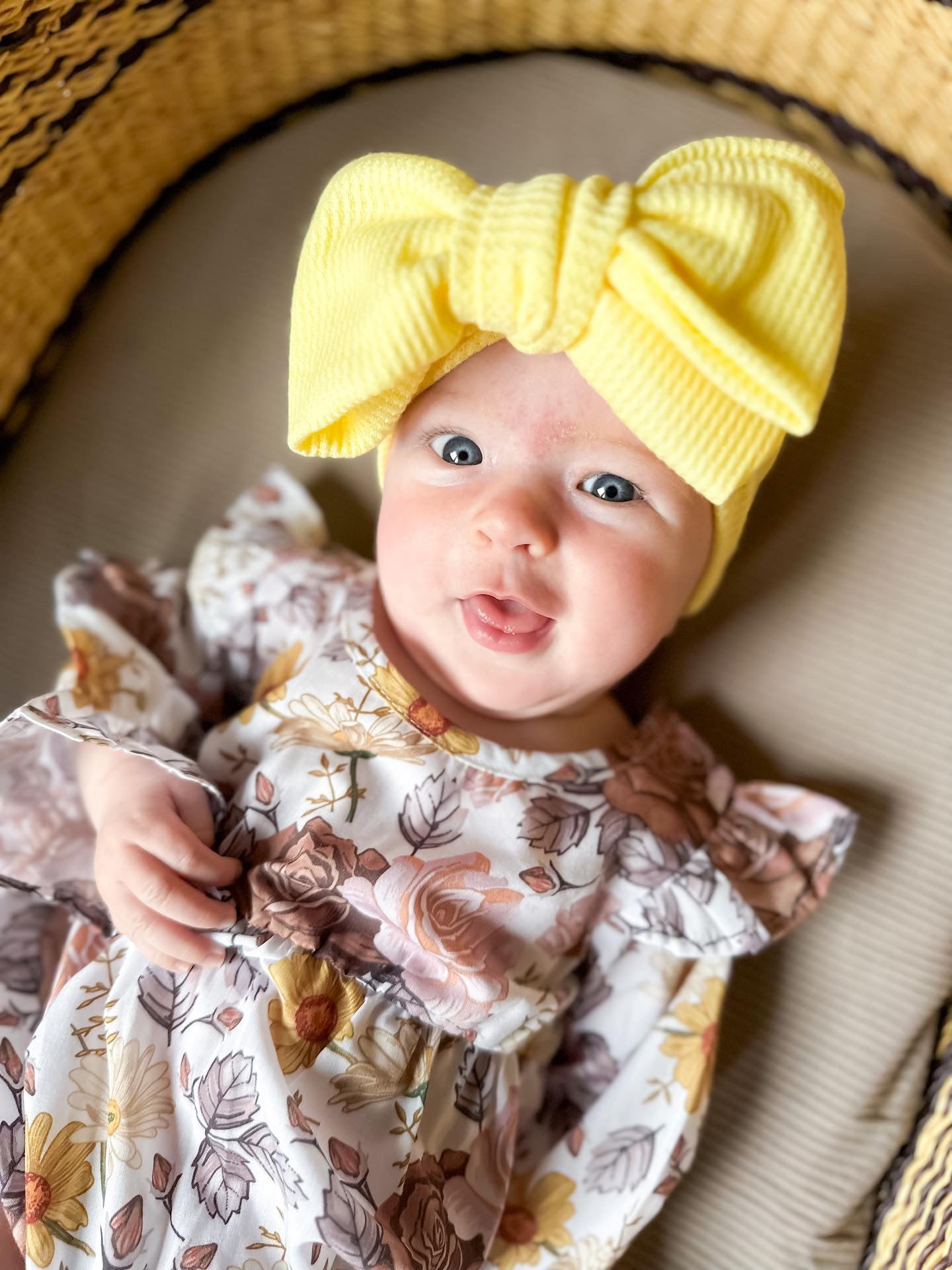 Cotton Knit Baby Girl Headband