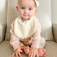 Organic Cotton Bib & Bow Headbands Set