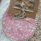 Organic Cotton Bib & Bow Headbands Set