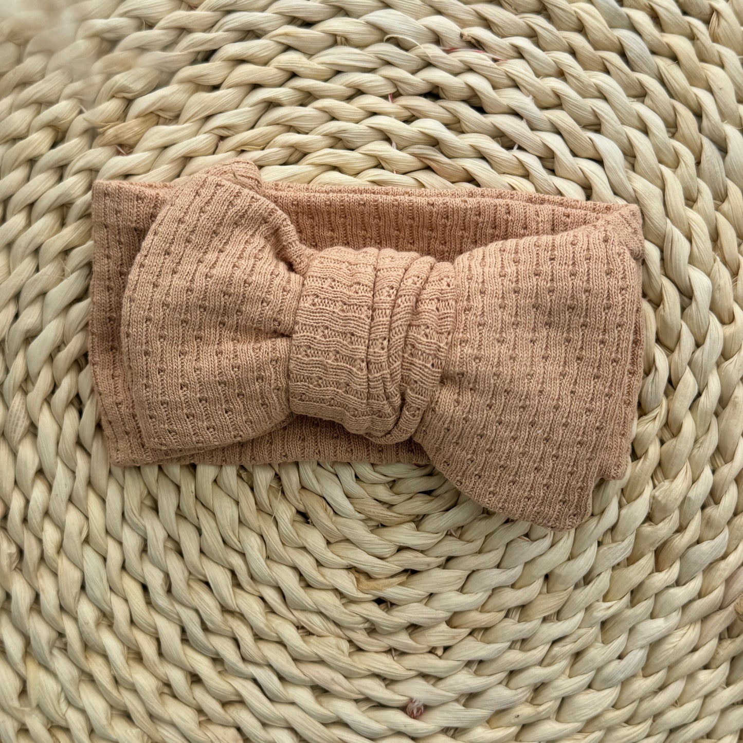 Cotton Knit Baby Girl Headband