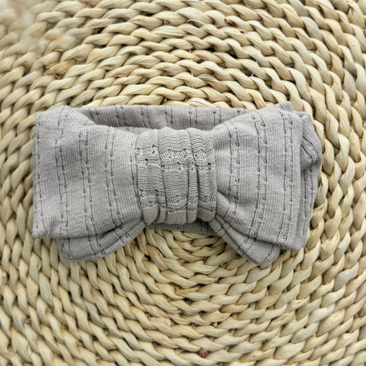 Cotton Knit Baby Girl Headband