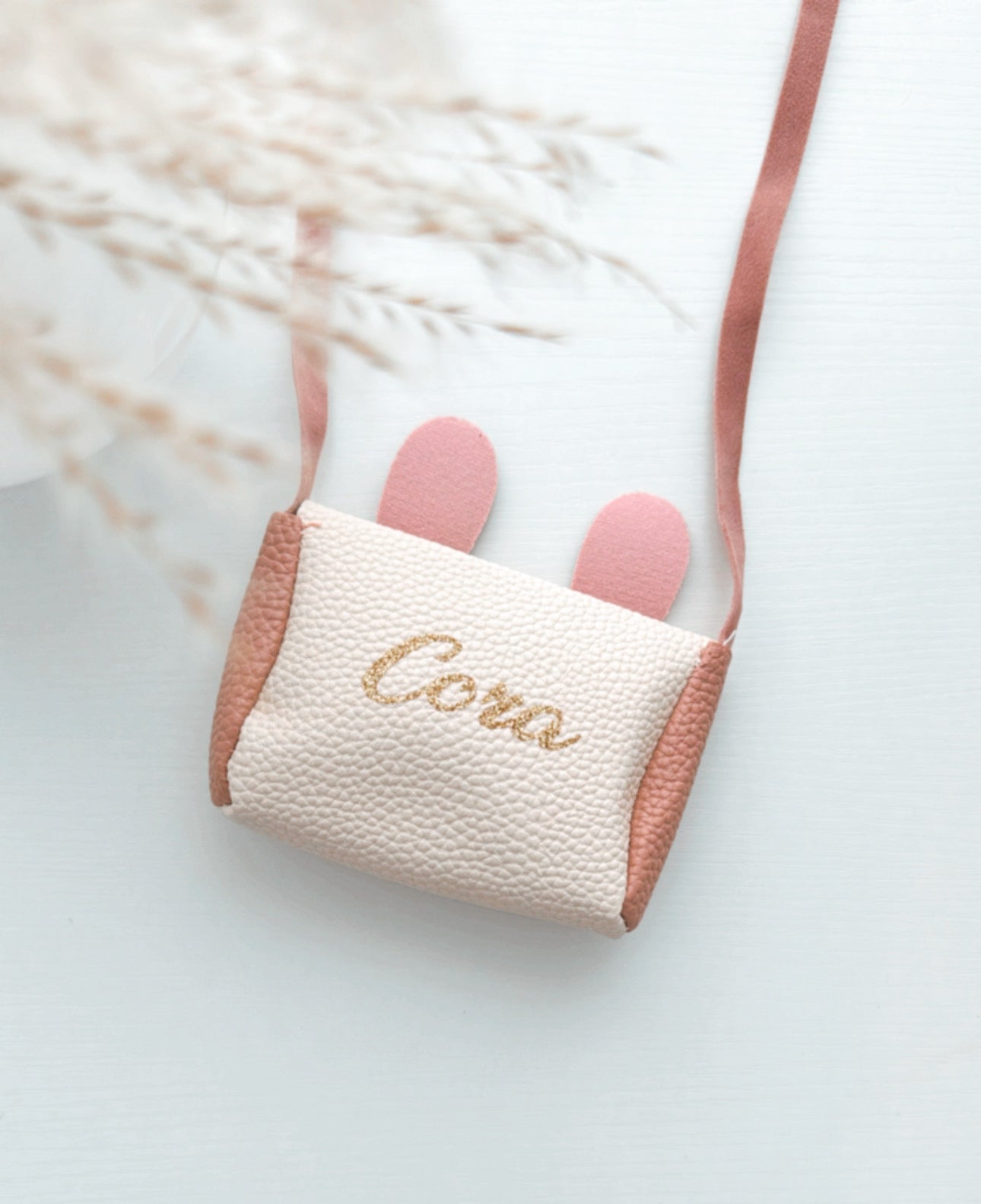 Personalized Cute Mini Bunny Purse For Toddler Girls