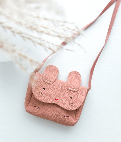 Personalized Cute Mini Bunny Purse For Toddler Girls