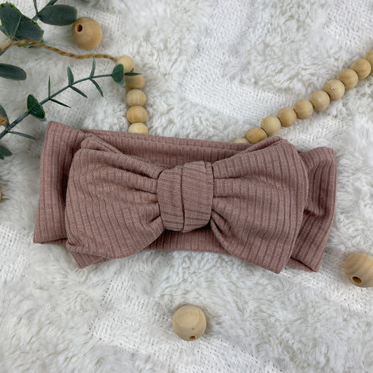 Oversized Baby Girl Bow Headband