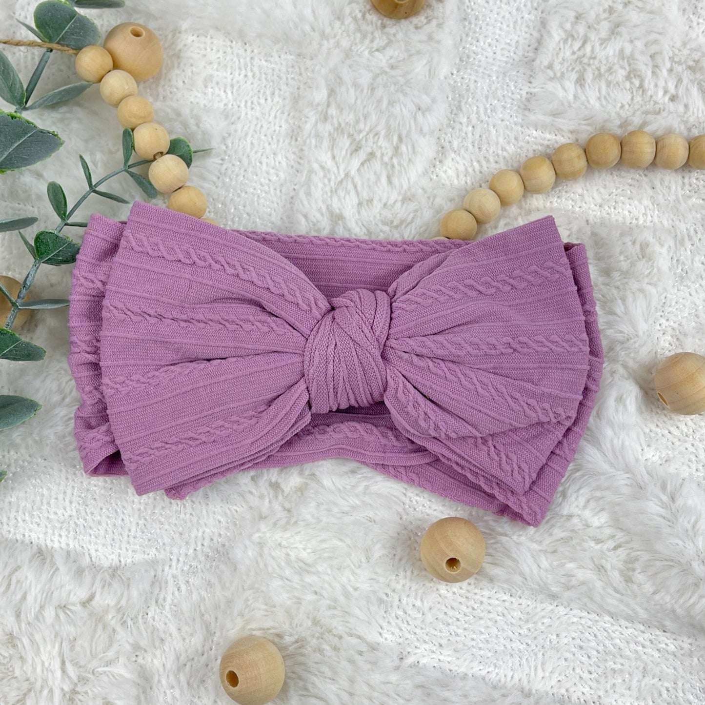 Double Layer Baby Girl Bow Headband | Baby Shower Gift