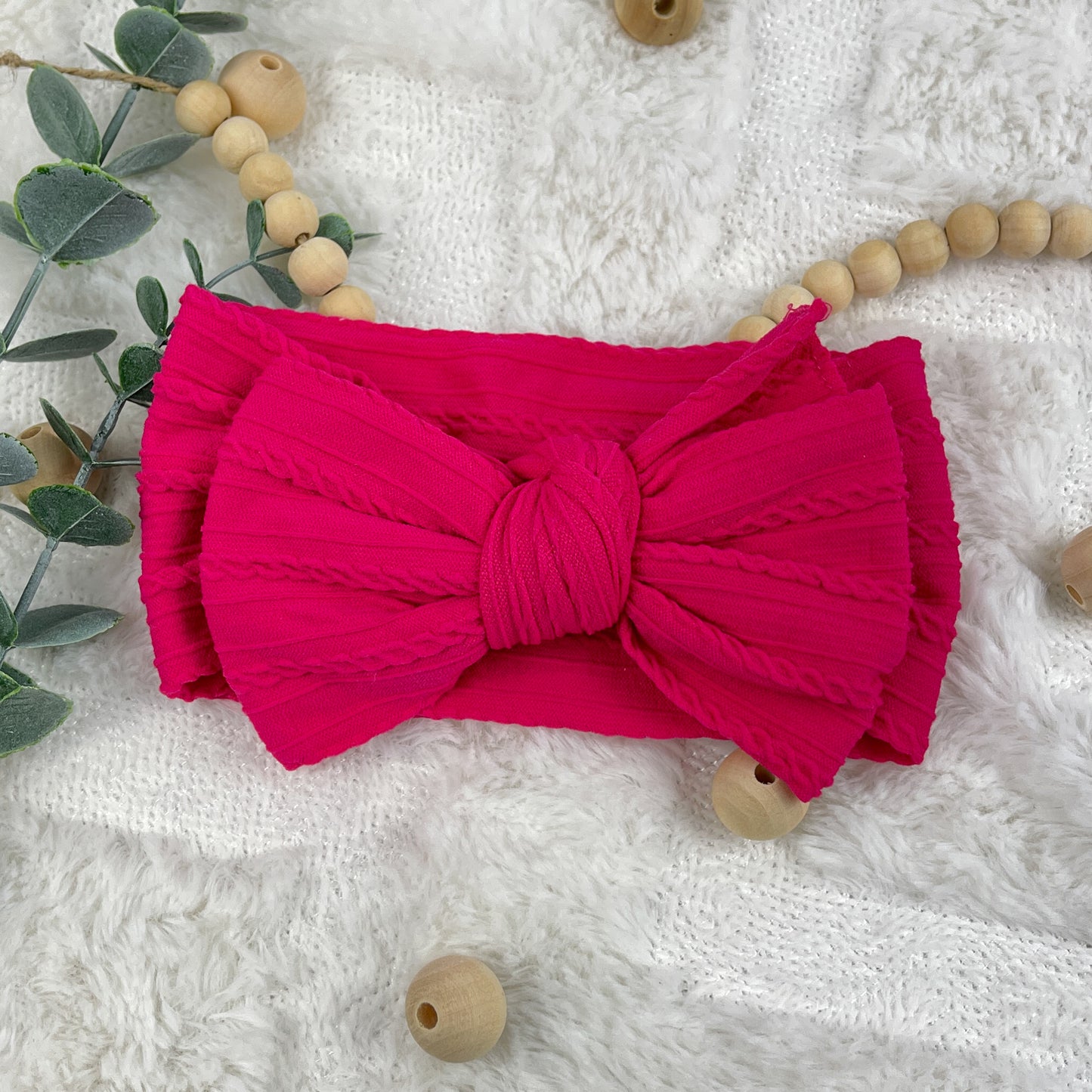 Double Layer Baby Girl Bow Headband | Baby Shower Gift