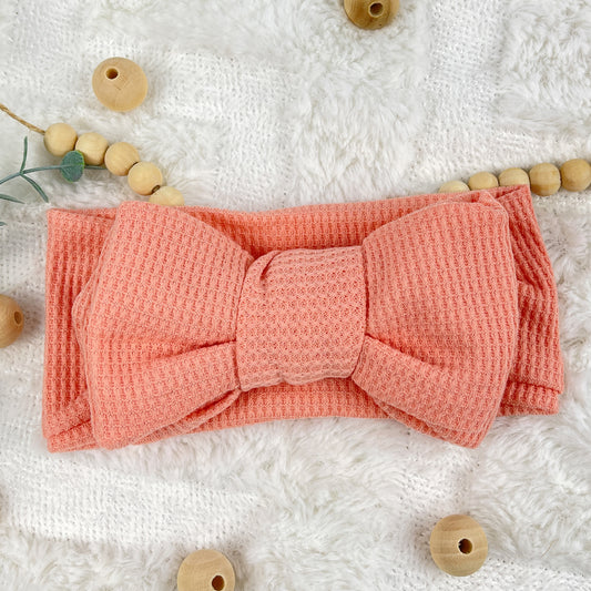 Cotton Knit Baby Girl Headband