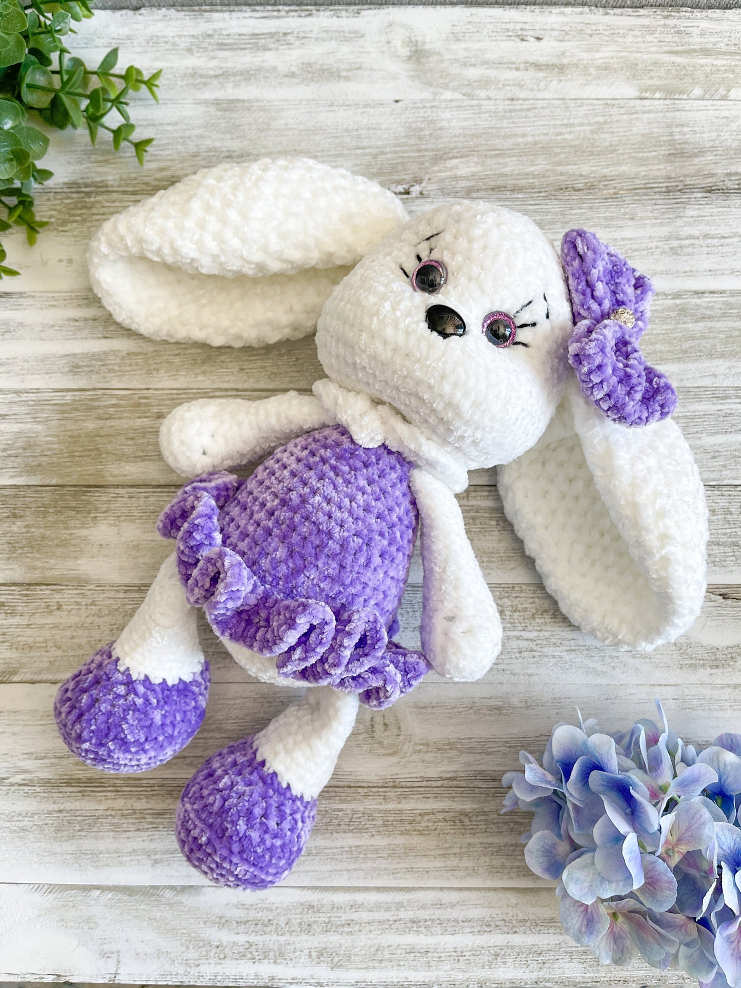 Hand Knitted Bunny Toy