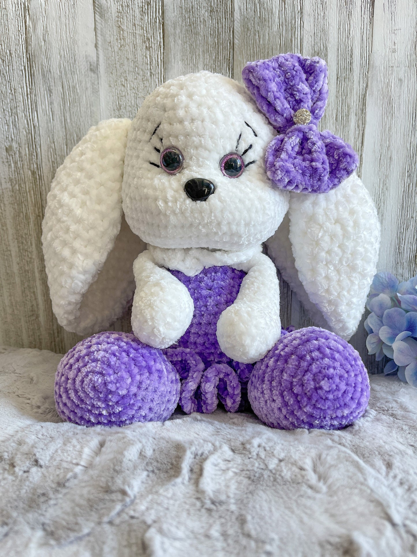 Hand Knitted Bunny Toy