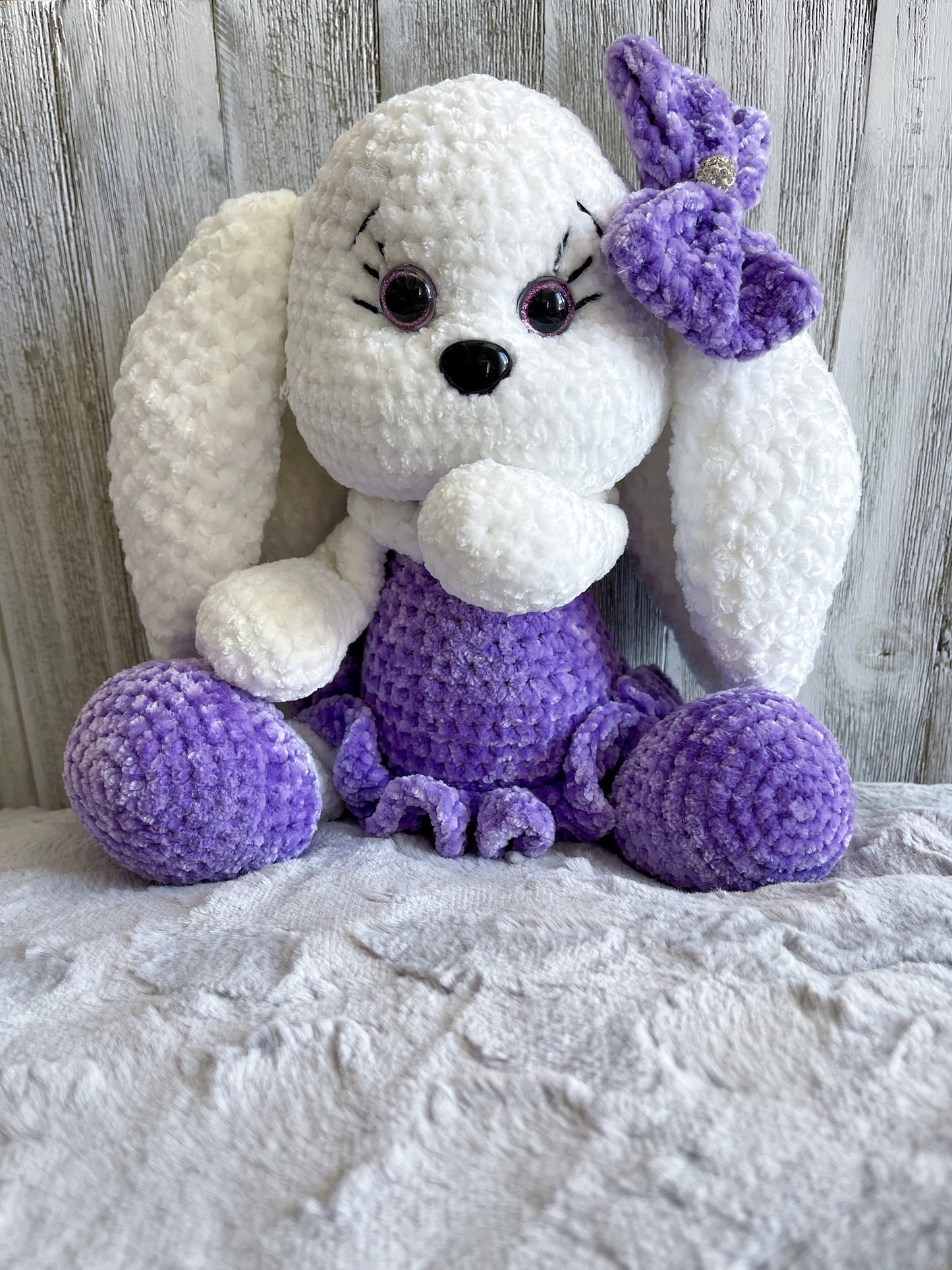 Hand Knitted Bunny Toy