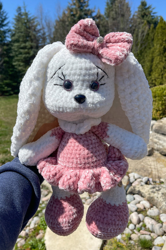 Hand Knitted Bunny Toy